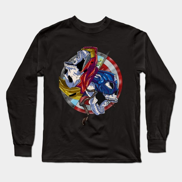 Battle Cry - Captain Long Sleeve T-Shirt by valentinovitela